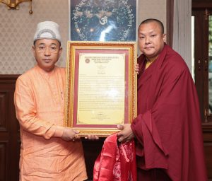 honor to meet Tulku Gyatso Gurung