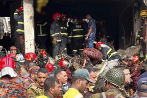 Plane crash in Dhaka: 20 dead, more than 100 injured
