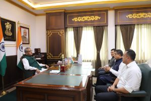 Sikkim BJP meets Governor Mathursang
