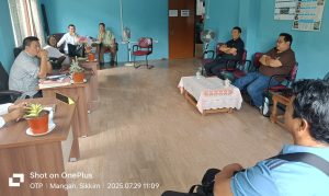 Meeting held on "Tandong Lho Rumfat-2025".
