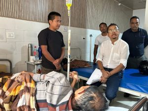 Dhurb Rai was shifted to the district hospital