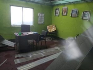 Deuse Danda Primary School damaged by weather