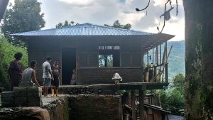 IGJF team in Newang Merong village, Pedong

