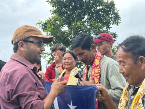 30 houses joined the Indian Gurkha Janshakti Front in Suruk
