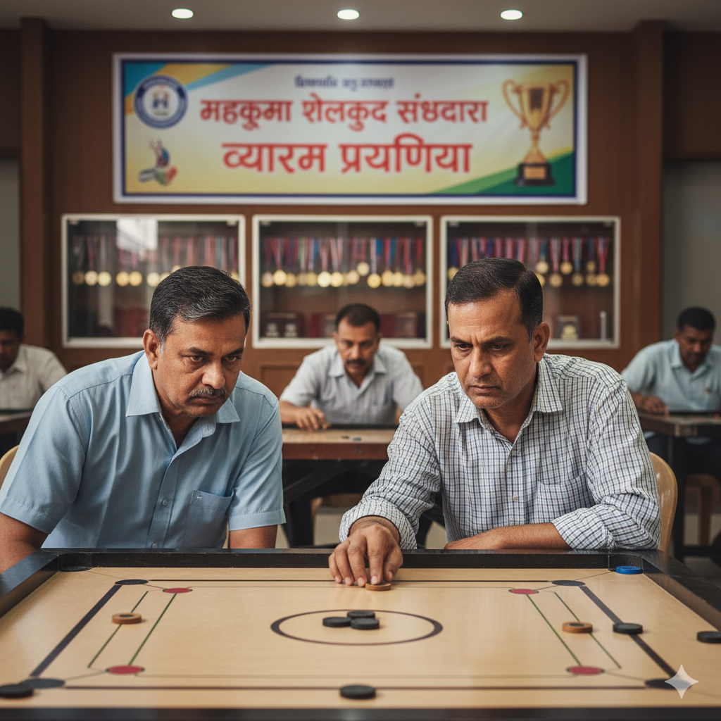 Read more about the article महकुमा खेलकूद संघद्वारा क्यारम प्रतियोगिता