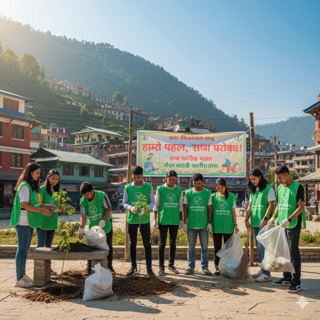 Read more about the article परिवेश सफा राख्ने युवा प्रगति सङ्घको पहल