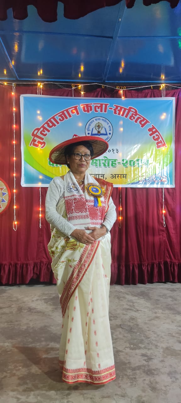 दुलियाजान कला साहित्य मञ्चद्वारा सम्मानित