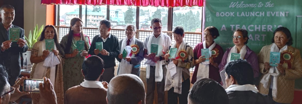 पासाङ डोल्मा लामाद्वारा लिखित टिचर्स हार्टको विमोचन