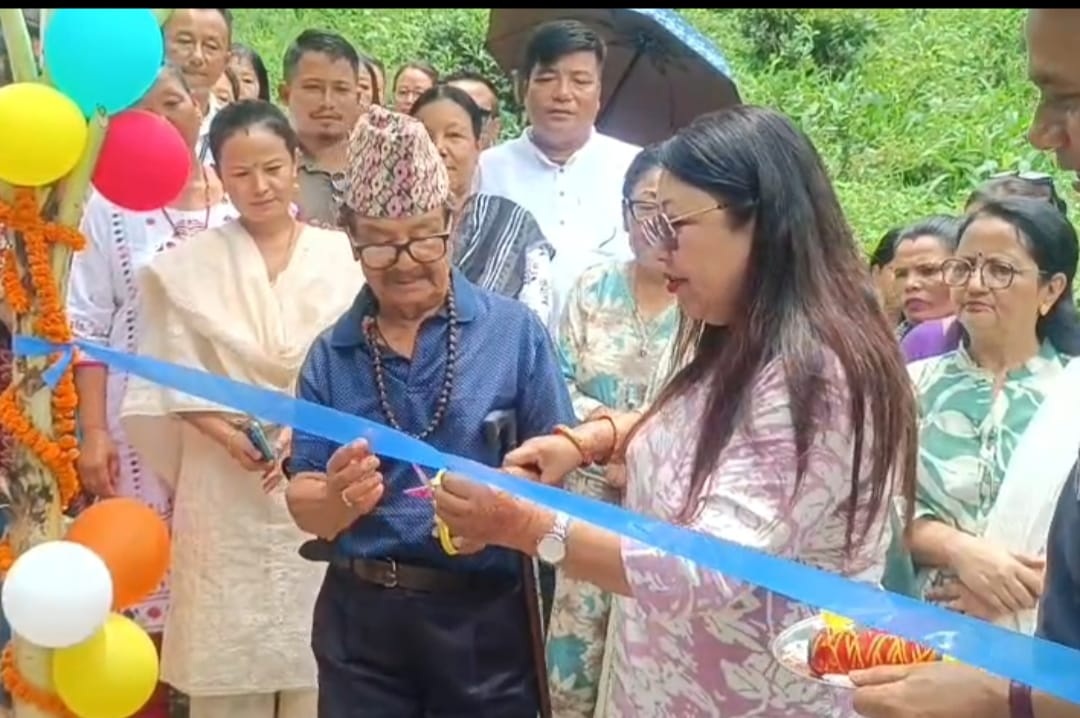शिवखोला ग्राम पञ्चायतको नयाँ भवन उद्घाटन