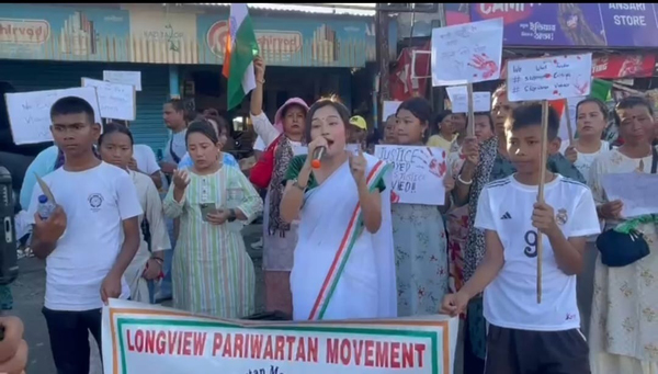 बालिका दुष्कर्मको विरोधमा लङ्भ्यू परिवर्तन मुभमेण्टद्वारा गाड़ीधुरामा कार्यक्रम