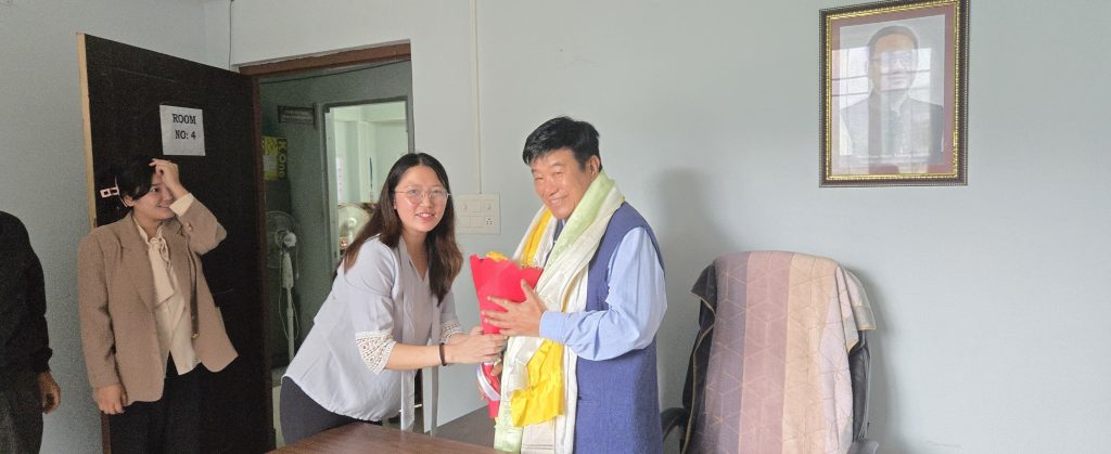 SWC President Dr. Nim T. Lepcha takes charge