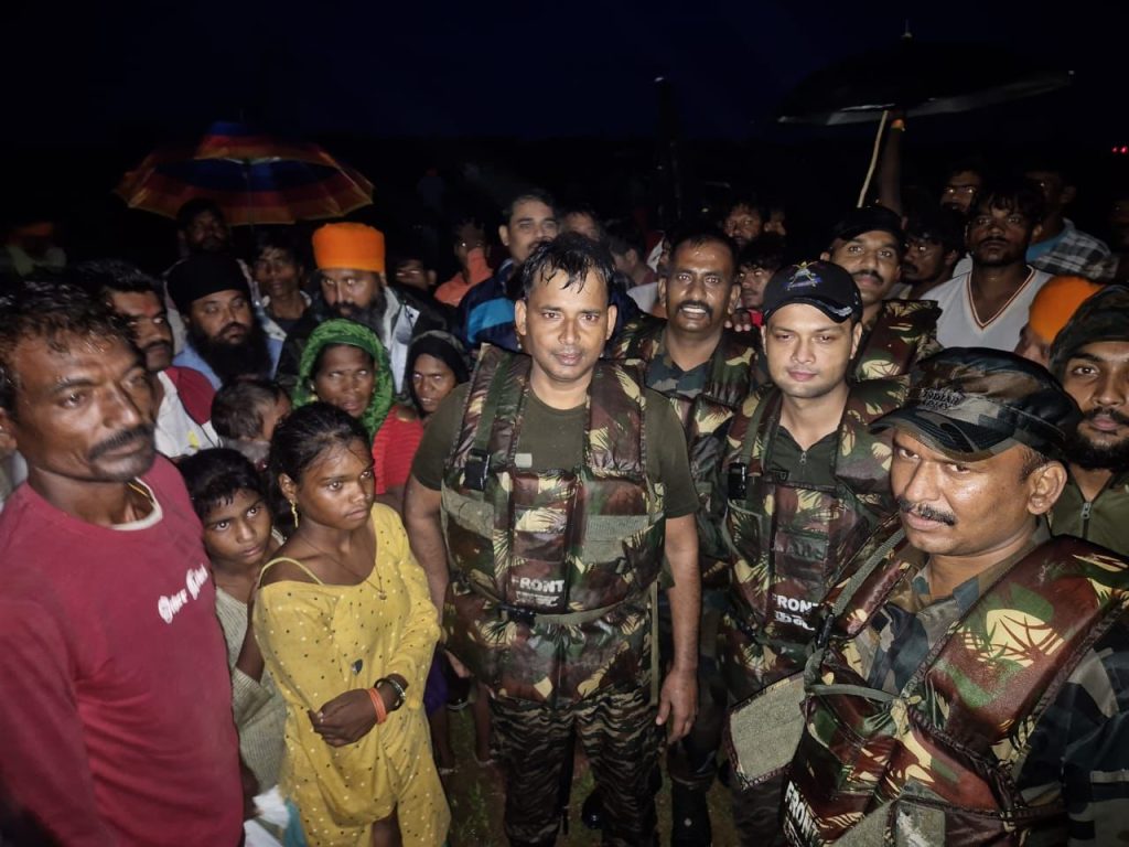 Flood relief operations of Indian Army intensified in Madhya Pradesh