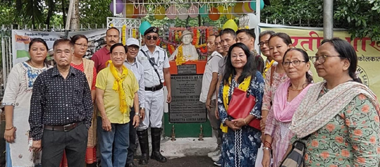 कलकत्तामा शहीद दुर्गा मल्लको जन्म दिवस पालन