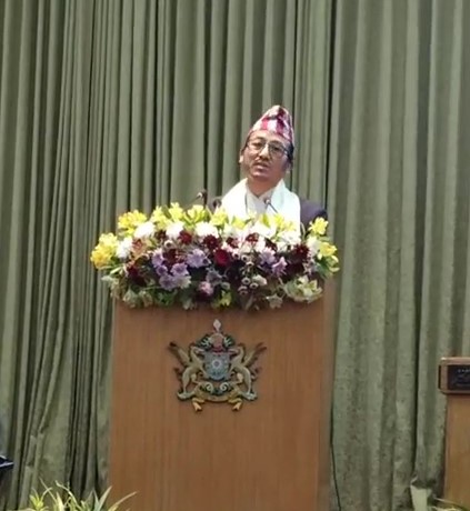 प्रवीण खालिङ डा. थेगिम पुरस्कारद्वारा अलङ्कृत
