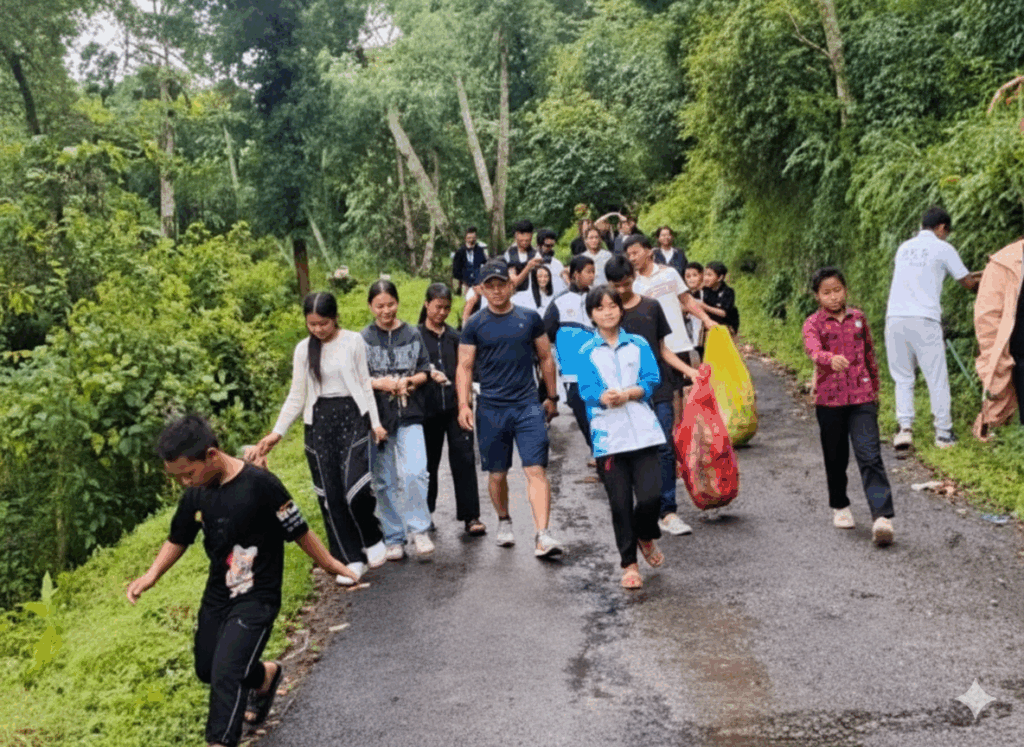 Cleanliness with Clean Sikkim, Prosperous Sikkim