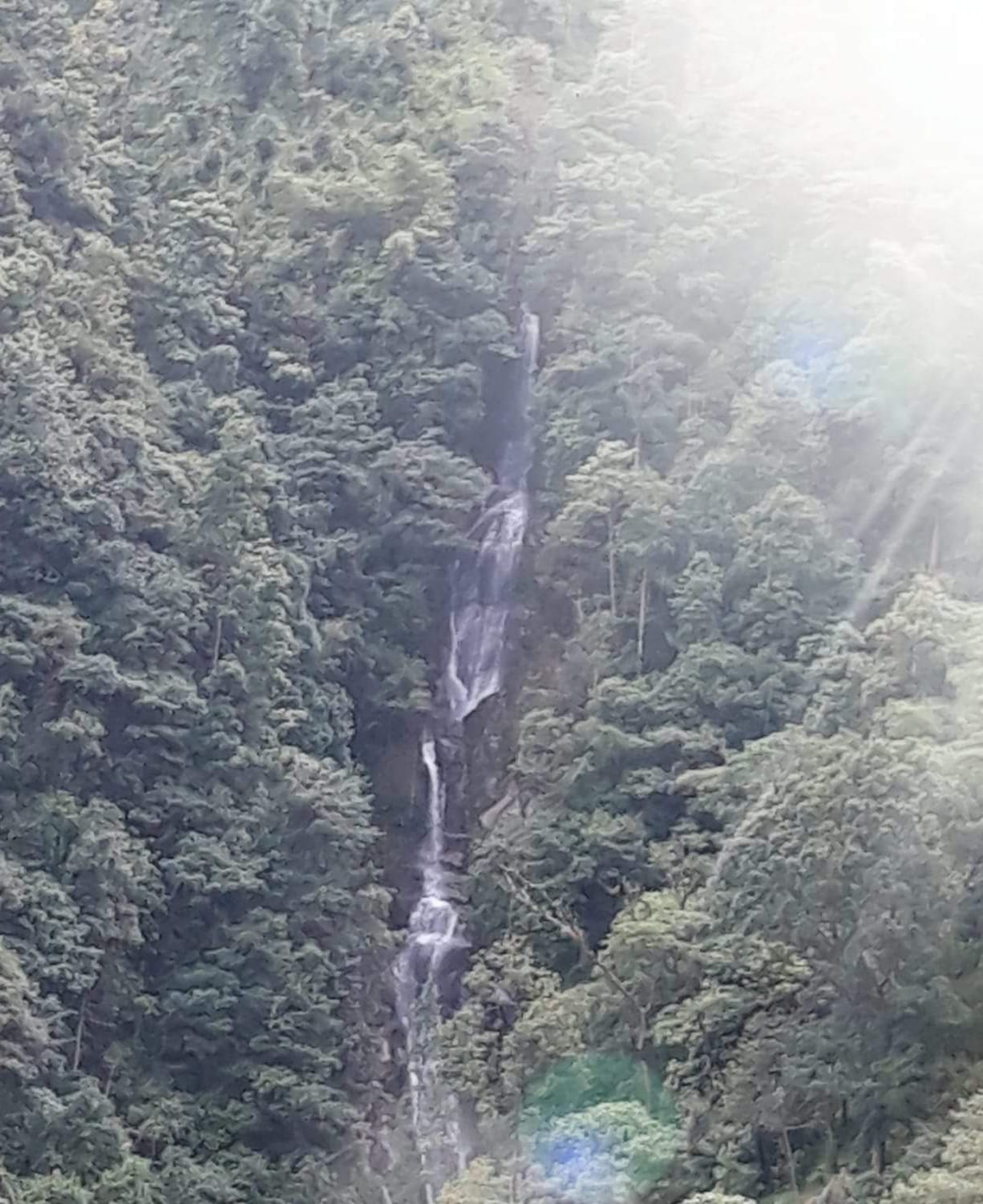 पर्यटन मानचित्र भित्र ओझेल परेको गोप्रे फल्स
