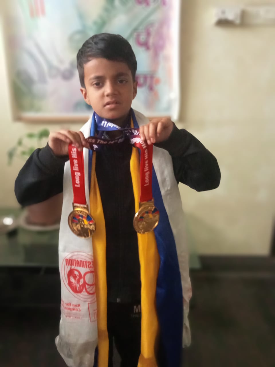 6 वर्षीय धावक अफिकलाई सम्मान