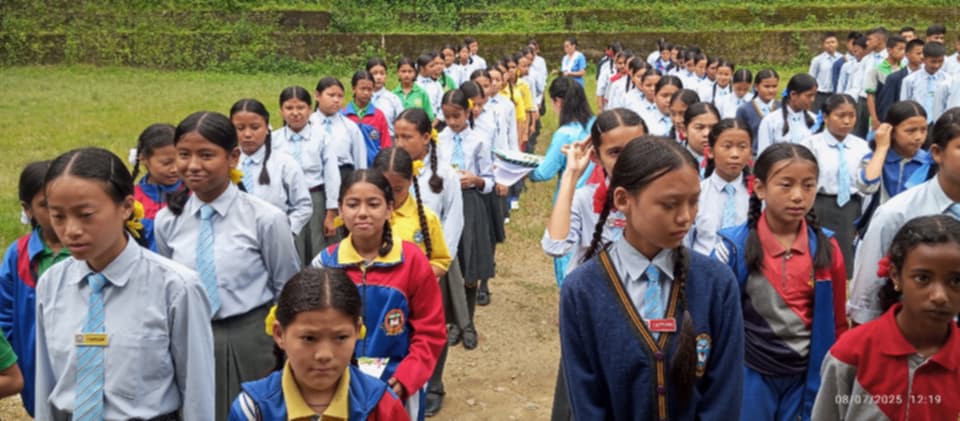प्लास्टिक मुक्त परिवेश माथि सचेतता कार्यक्रम 