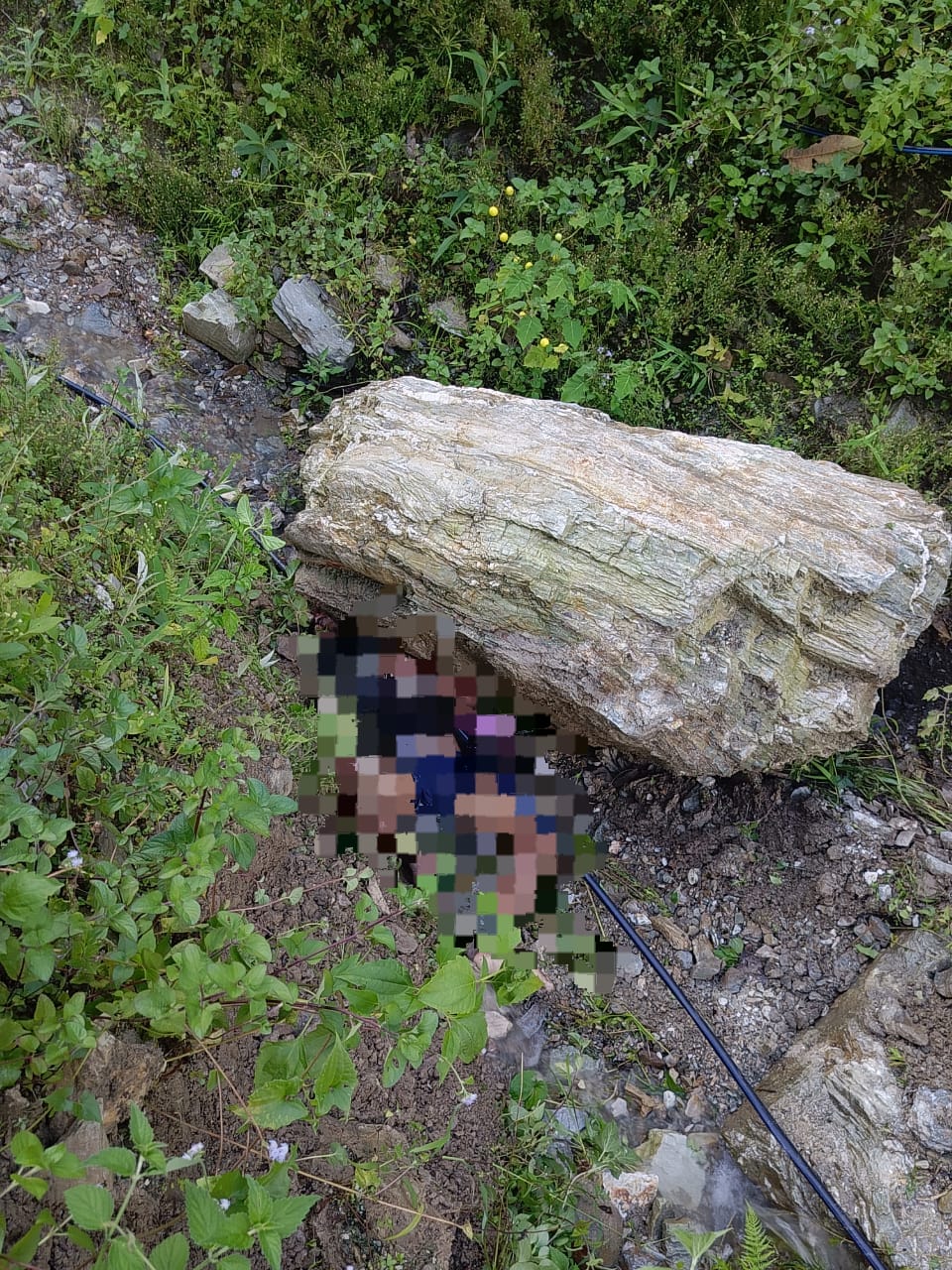 लोवर गोकमा ढुंगाले किल्चेर दुईजनाको निधन 