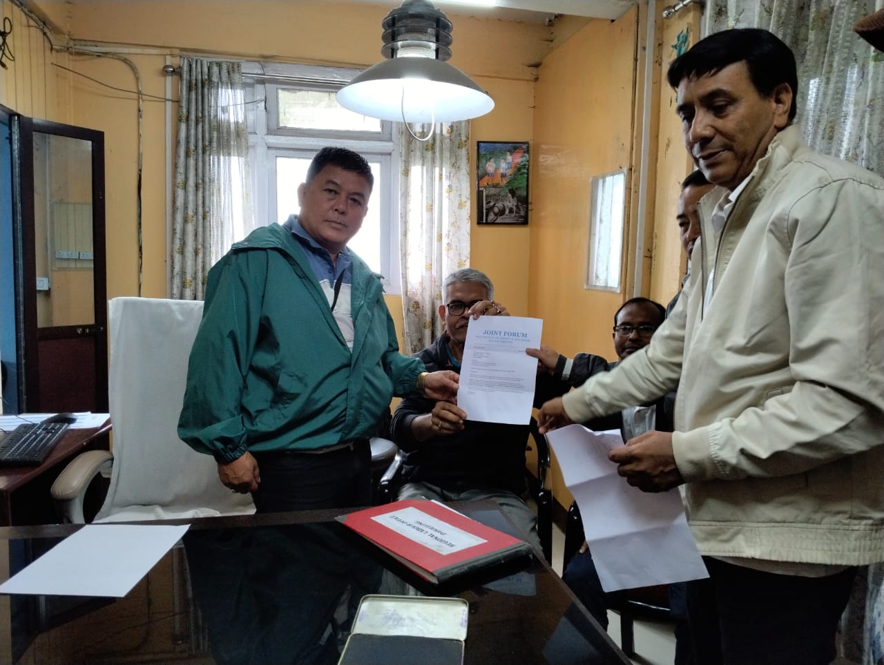 Read more about the article पुरानो बोनस क्लियर नभई जोइन्ट फोरमको डबल मेमोरेण्डम