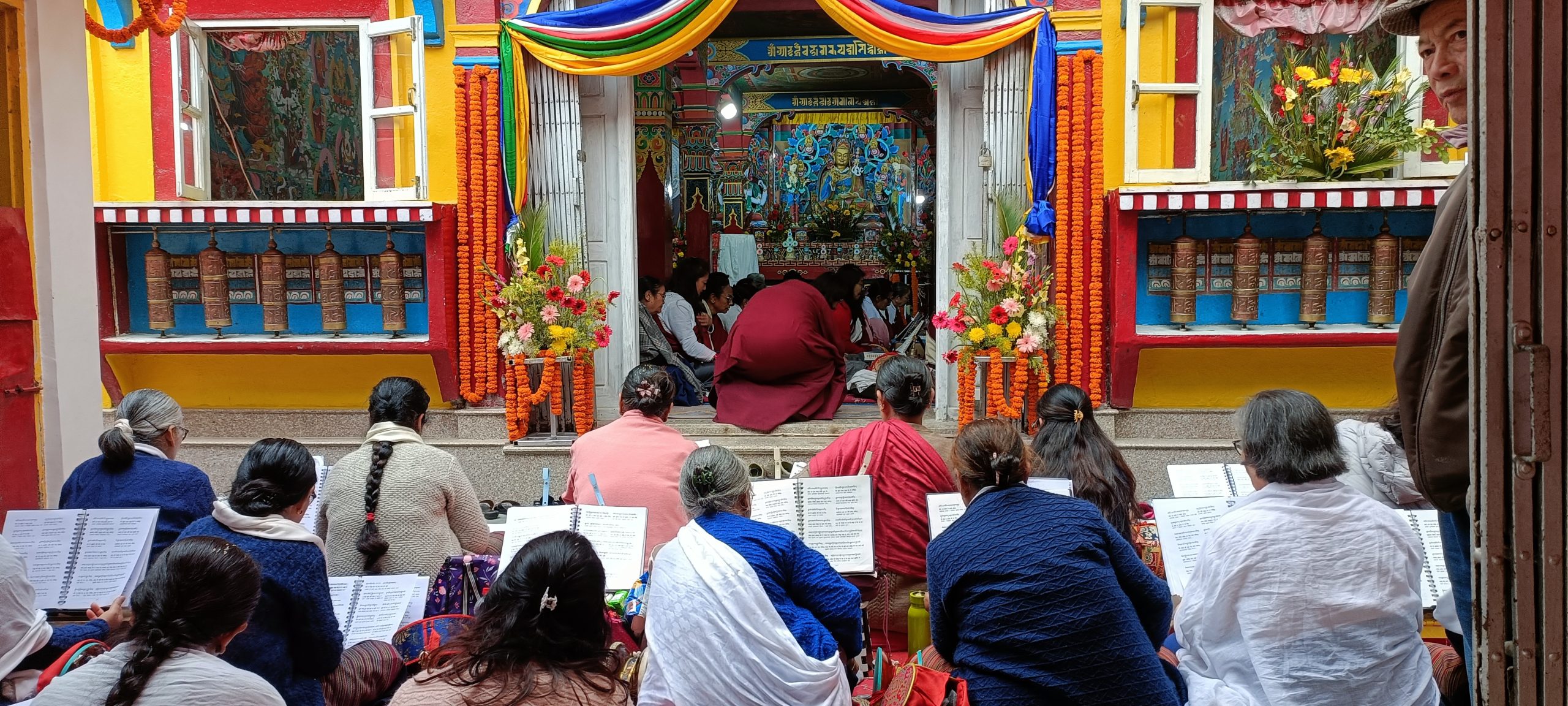 टाँसी सम्तेनलिङ गुम्बामा टेल्डा छेचु पद्म सम्भवको जन्म जयन्ती