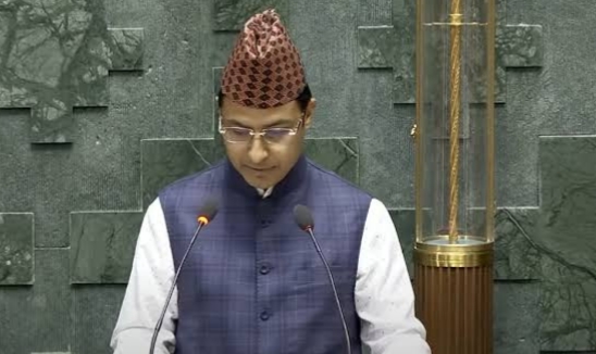MP Raju Bista At Parliament
