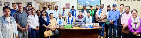 पश्‍चिम बंगाल दलित बन्धु कल्याण एवं विकास बोर्ड अध्यक्षको खरसाङ भ्रमण