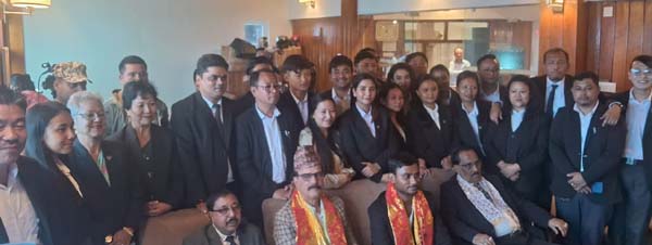 खरसाङ एडभोकेट एसोसिएशनद्वारा विदाई एवम्‌‍ स्वागत कार्यक्रम