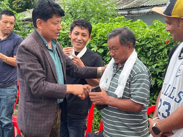 भारतीय गोर्खा प्रजातान्त्रिक मोर्चा पक्का लाईन प्रशाखा गठन