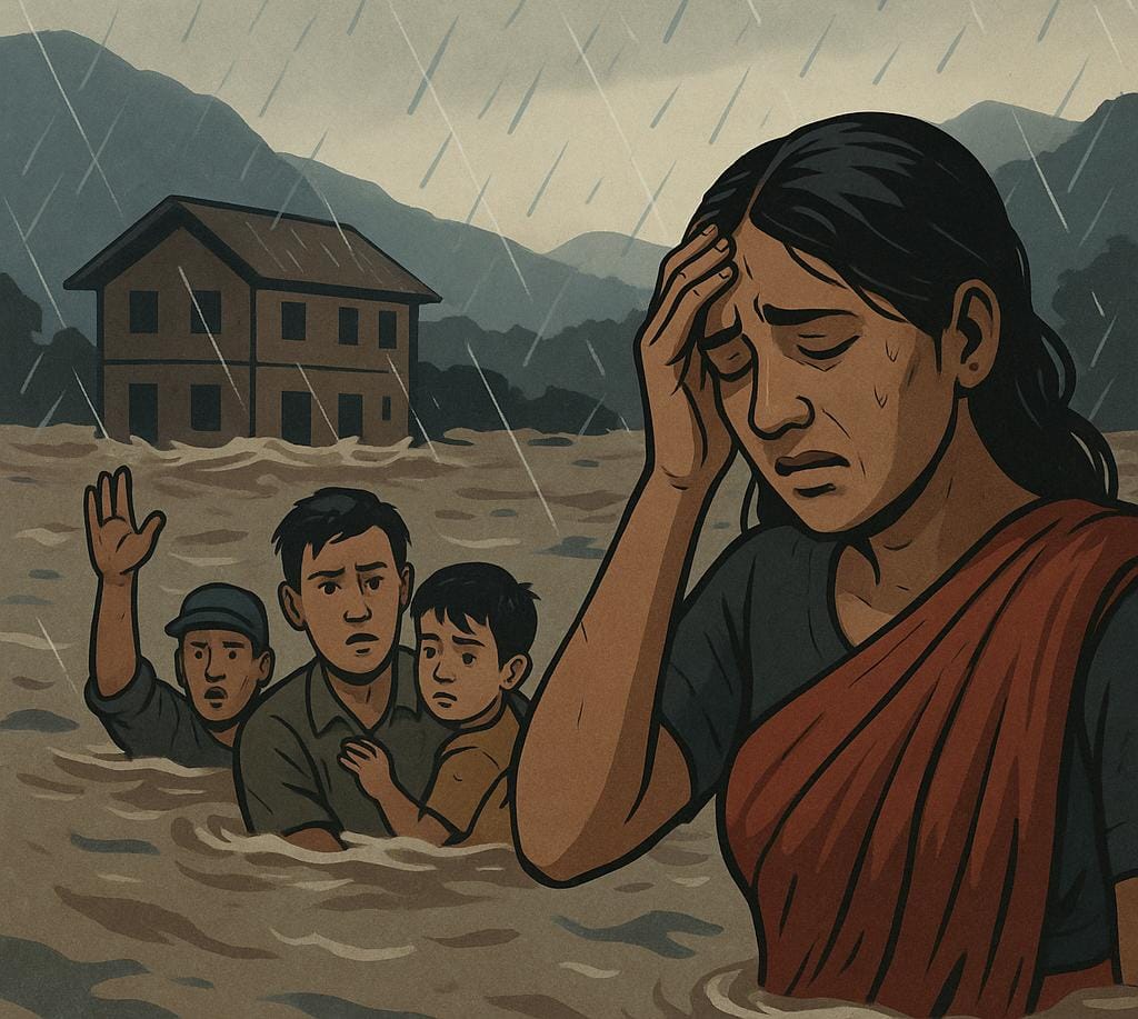मानसुनले ६९ जनाको मृत्यु, दर्जनौं बेपत्ता