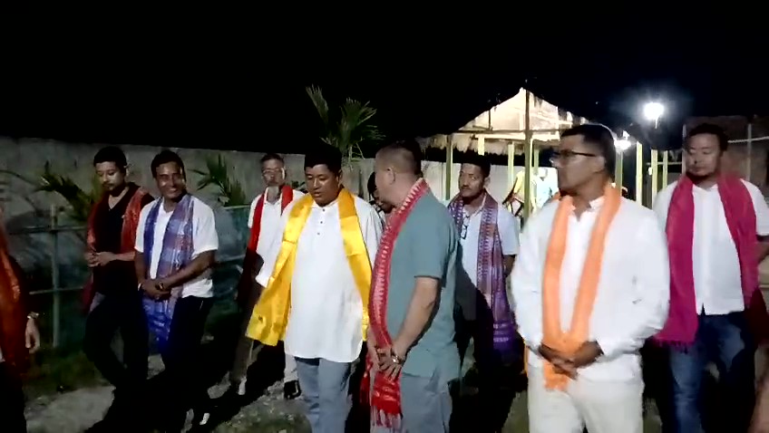बोडोल्याण्ड नेताद्वयसङ्ग नेमन राईको भेटवार्ता