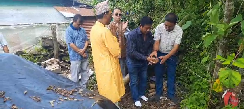 अरबन पब्लिक हेल्थ सेन्टरको निर्माणार्थ शिलान्यास