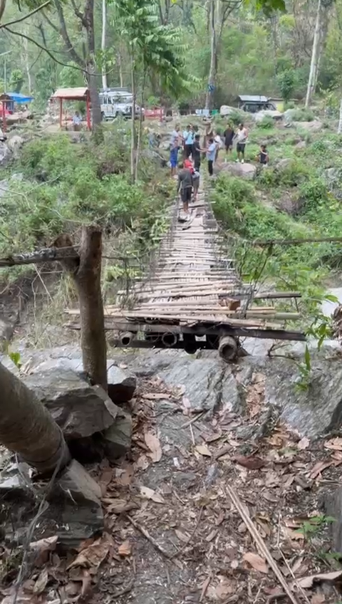 बाँसघारीको पूल आइजीजेएफले श्रमदानद्वारा बनाउने