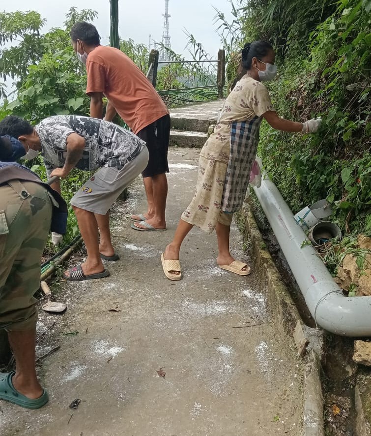 सर्वोदय सङ्घद्वार सफाई कार्यक्रम सम्पन्न