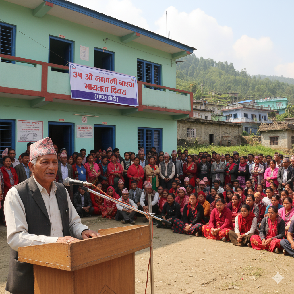 34th Nepali Language Recognition Day observed in Fafarbari