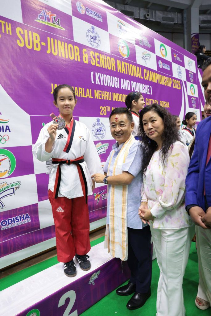 Prasya won a silver