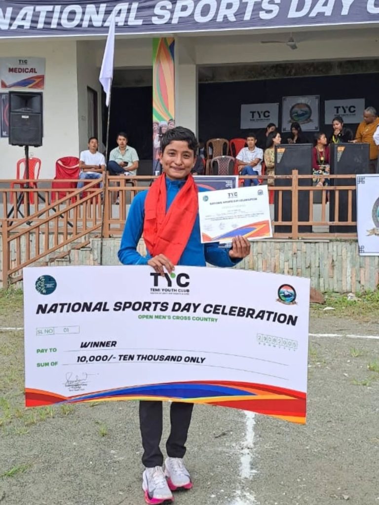 Priya Chhetri achieved first place