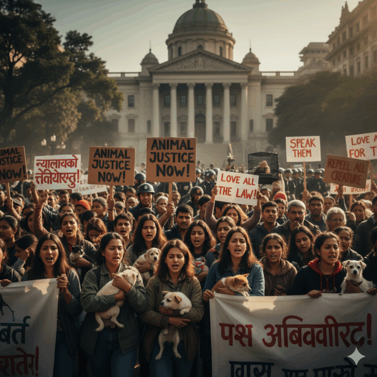 Read more about the article सर्वोच्च न्यायालयको निर्णयविरुद्ध ओर्लिए पशुप्रेमीहरु