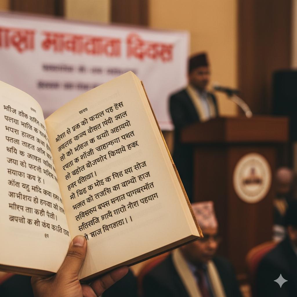 Read more about the article साहित्य सुनौं परिवारद्वारा भाषा मान्यता दिवस पालन