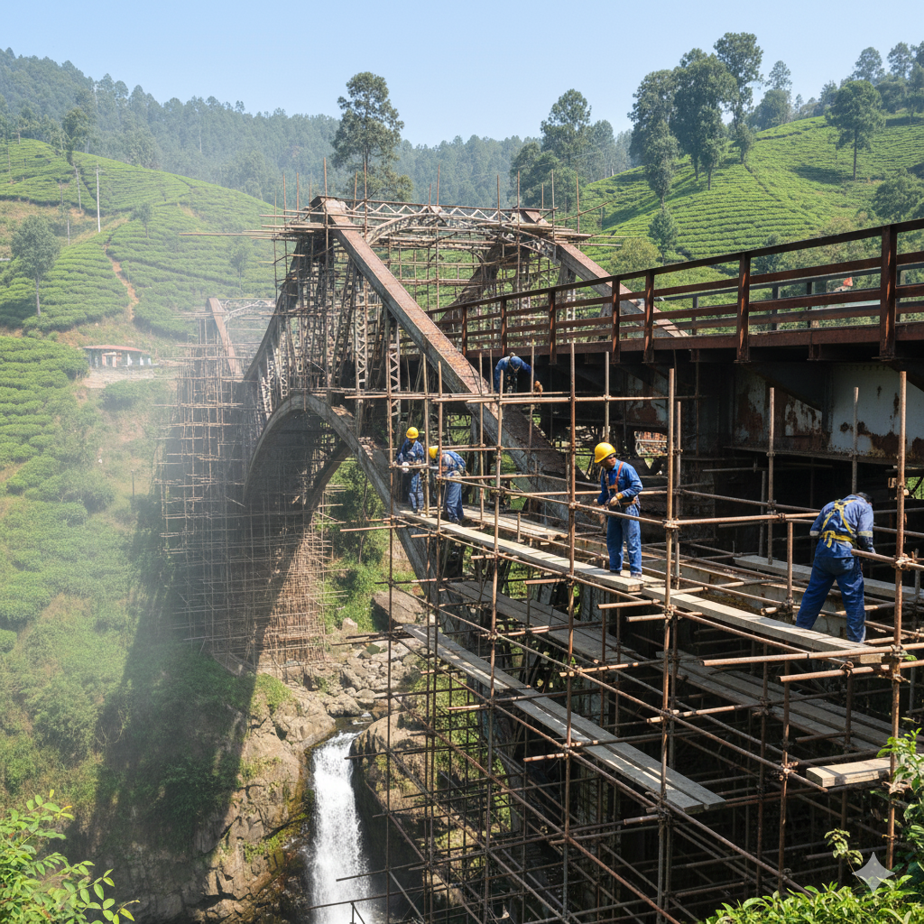 Read more about the article दार्जीलिङको भिक्टोरिया फल्स ब्रीजले काँचुली फेर्ने