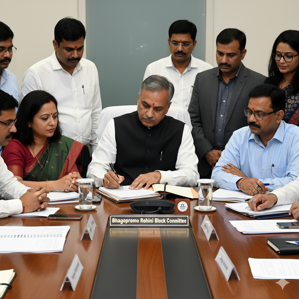 Read more about the article भागोप्रमो रोहिणी खण्ड समितिको सभा
