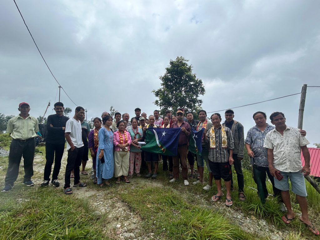 30 houses joined the Indian Gurkha Janshakti Front in Suruk