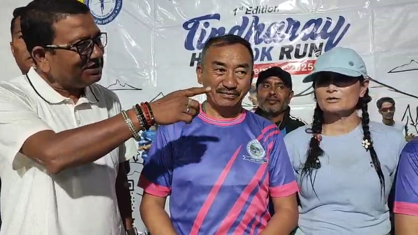 ड्रग्समुक्त हिल र ड्रग्स रोकथामको लागि दौडको प्रमोशन