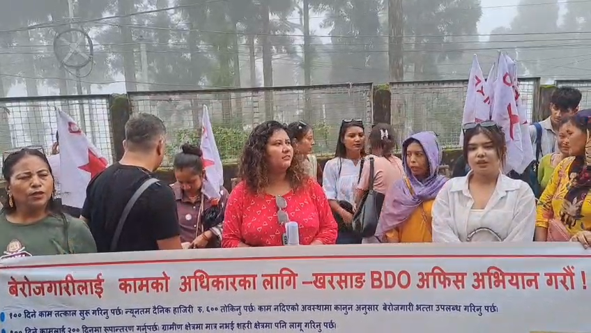 Read more about the article विभिन्न मागमा डीवाईएफआईद्वारा जलुस