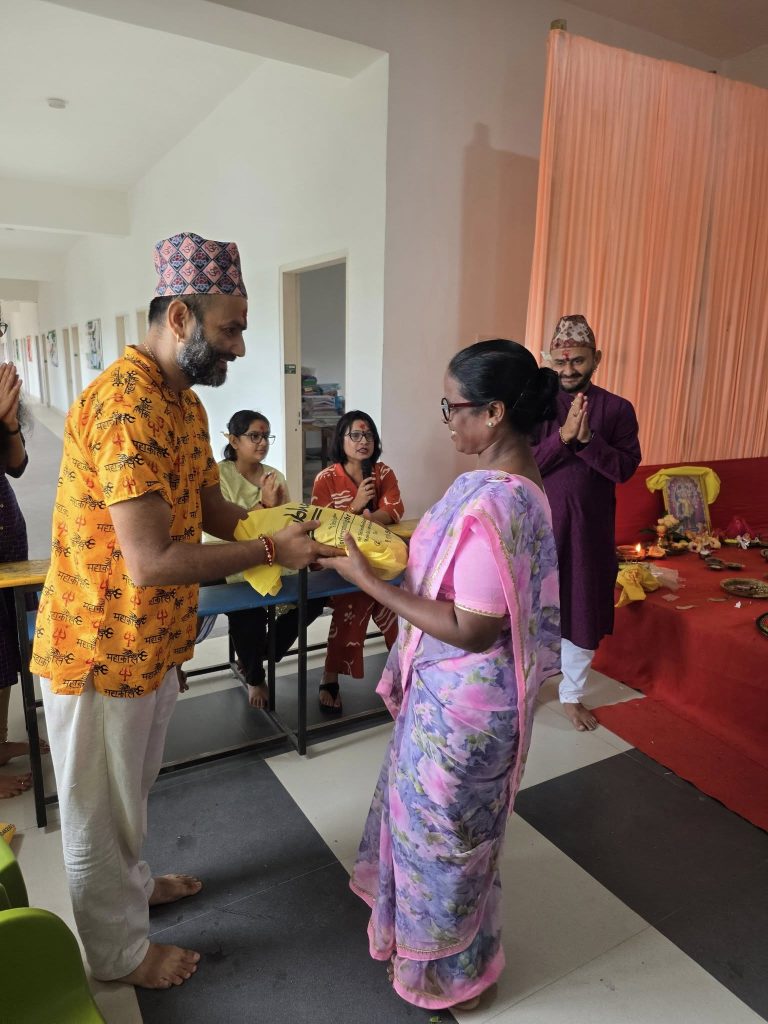 Vishwakarma Puja at Little Angel School