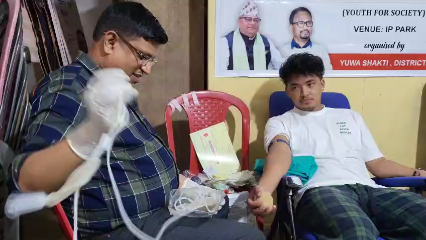 Blood donation camp