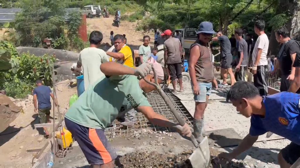 first phase of the intake bridge