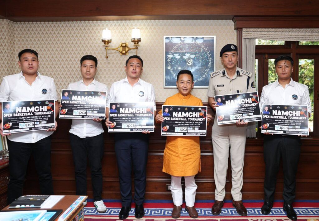 Namchi Open Basketball Tournament Cooperation