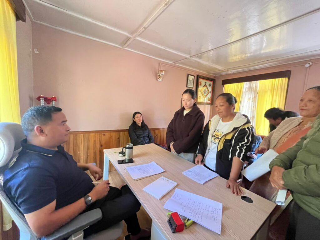 Minister and MLA Bhim Hang Limbu
