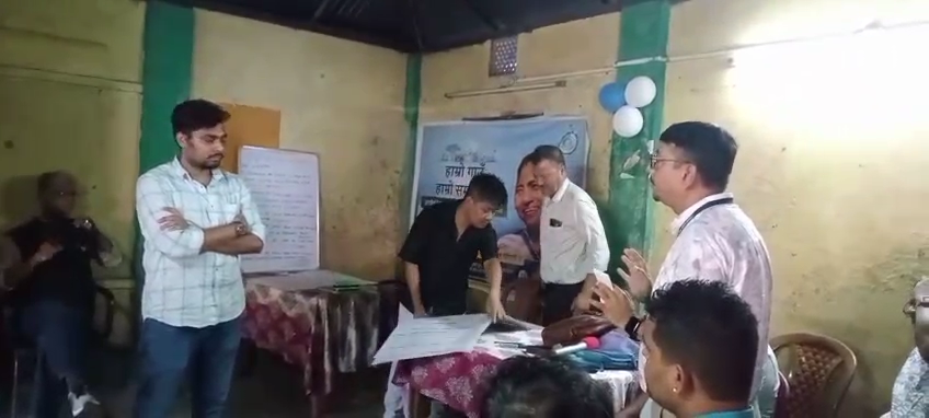 कालिझोडामा द्वारे अनि हाम्रो गाउँ हाम्रो समाधान शिविर